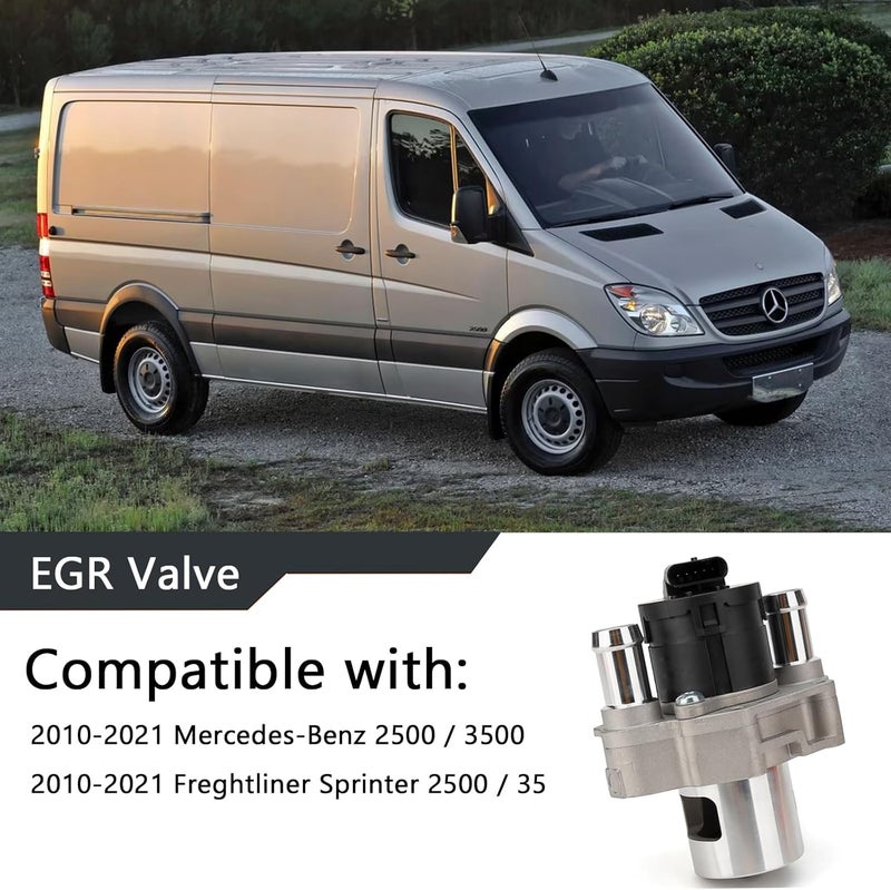Xiaoyudou EGR Valve with Gasket Fits For 2010-2021 Mercedes-Benz & Freightliner Sprinter Replaces 710471D 6421401460 14533102087 - Image 2